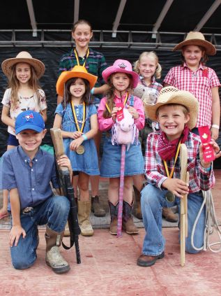 The best dressed cowboy/cowgirl contest has been a long-running part of the Parham Fair.